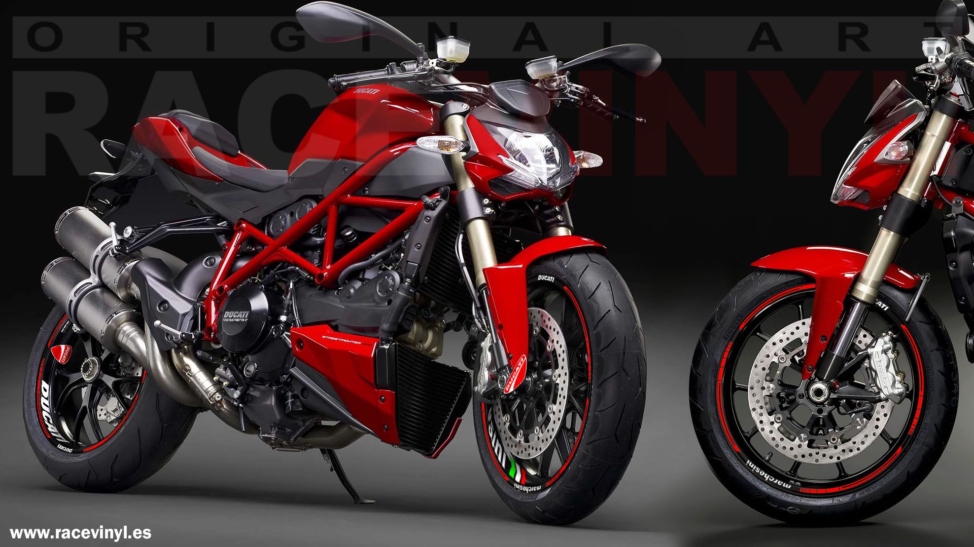 Ducati Monster S4R con el Kit PRO de vinilos Racevinyl