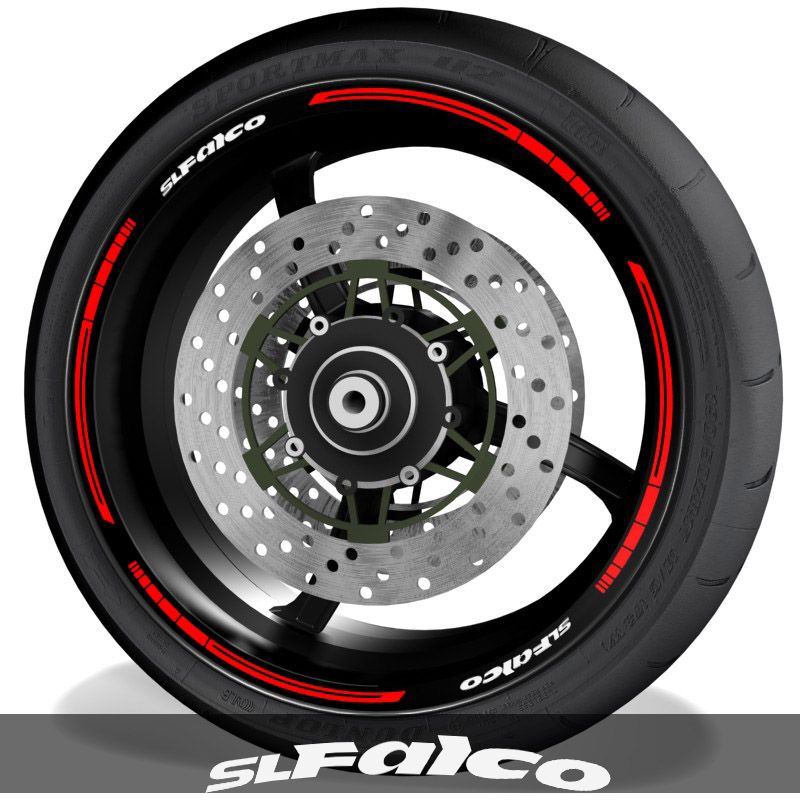 Aprilia Falco wheel rim graphics stickers decals