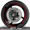 Adhesivosvinilos para perfil de llantas logos Yamaha YZF R6 speed