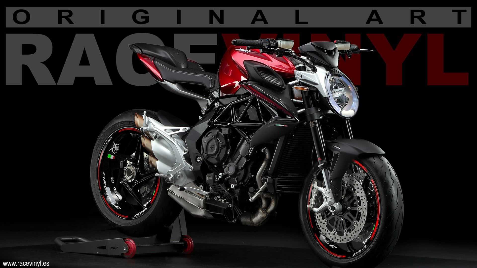 Stickers and vinyls for rims MV Agusta Brutale accessories Tuning