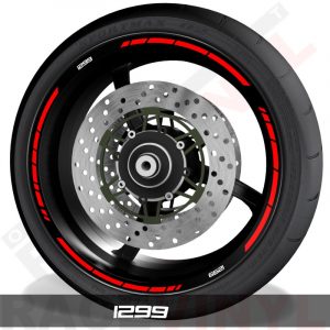 Rim sticker stripe vinyls for Ducati 1299 speed