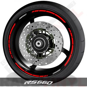 Vynils and stickers for tyre profile Aprilia Rs660 speed